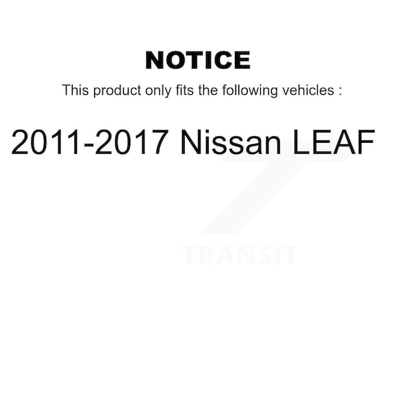 Rear Shock Absorber For 2011-2017 Nissan LEAF